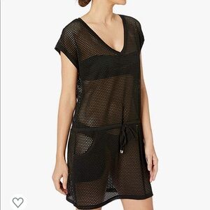 Calvin Klein Crochet Cover-Up‎
